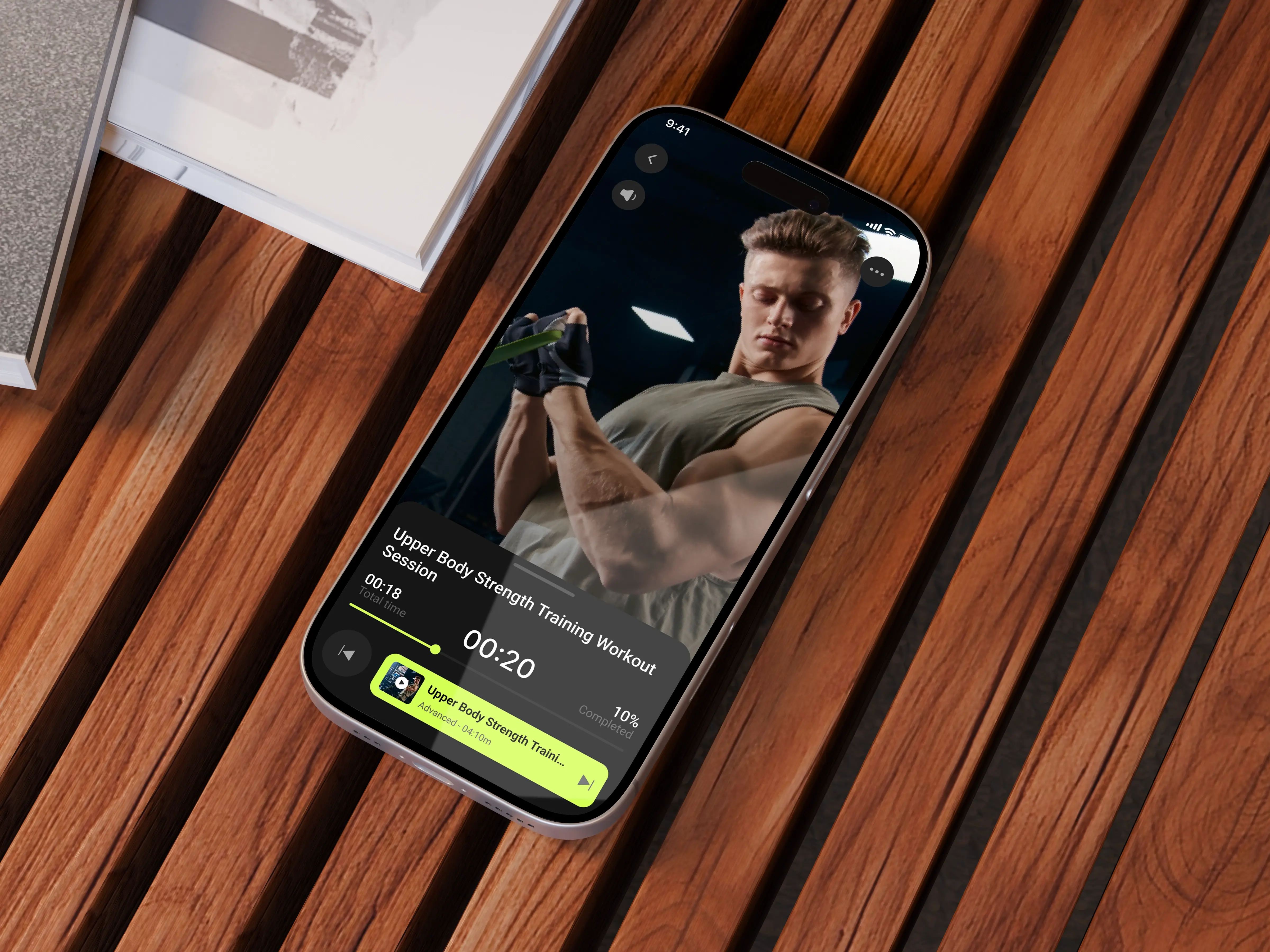 Personal trainer mobile app — presentation 4